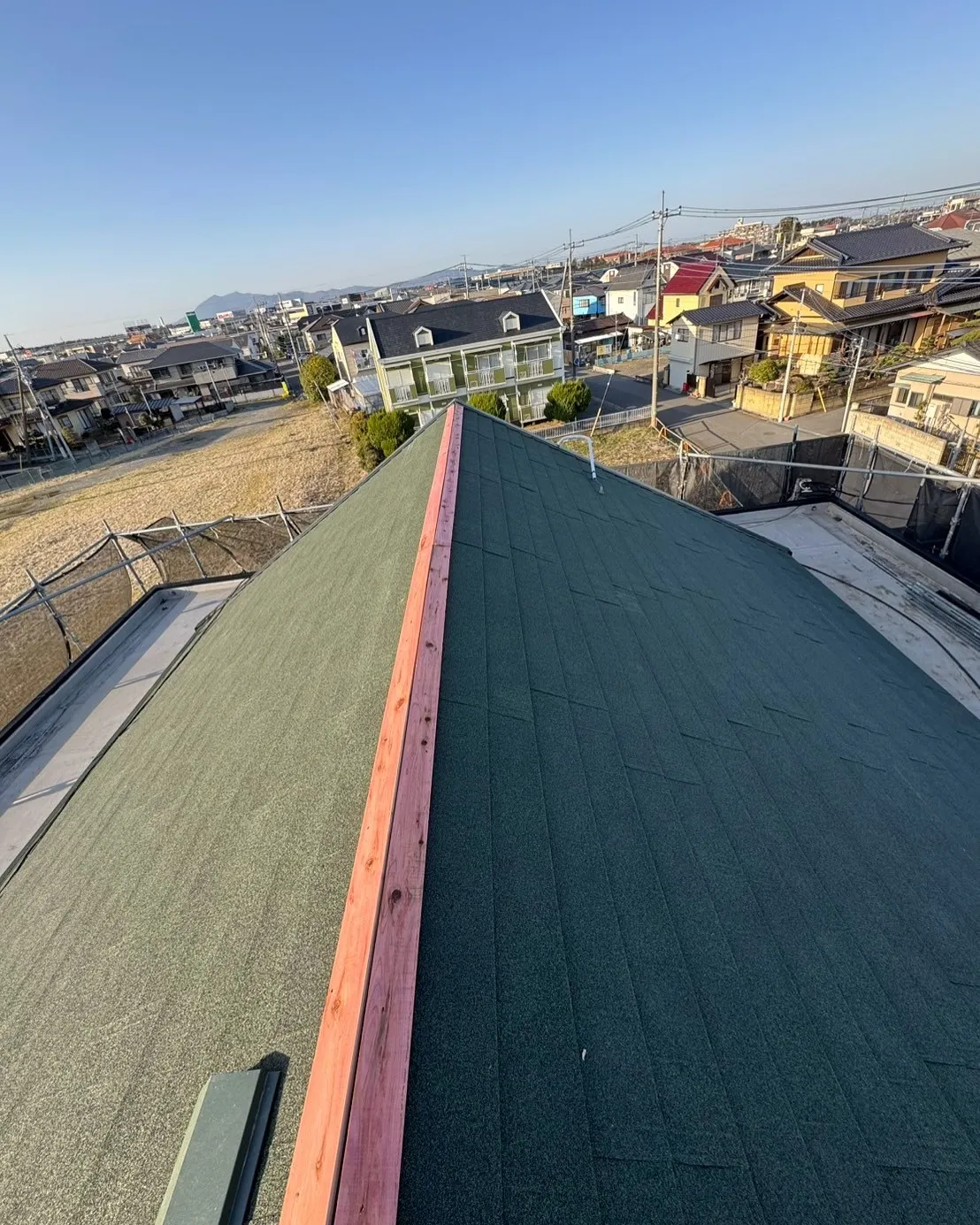 土浦市　屋根カバー工事　ディプロマットスター