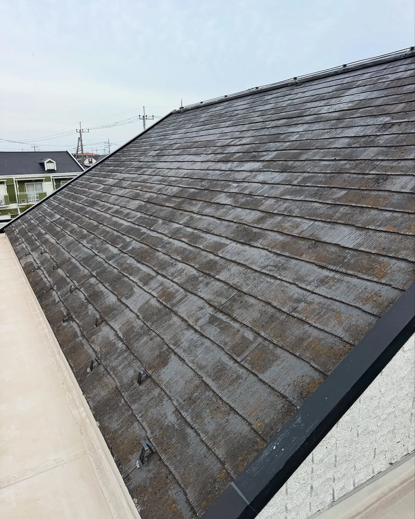 土浦市　屋根カバー工事　ディプロマットスター