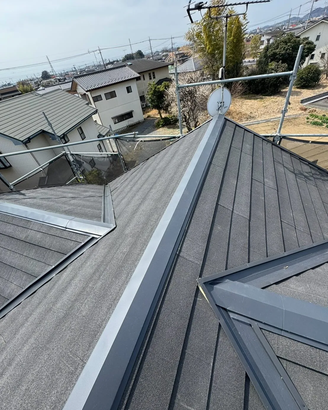 足利市　屋根カバー　ディプロマットスター