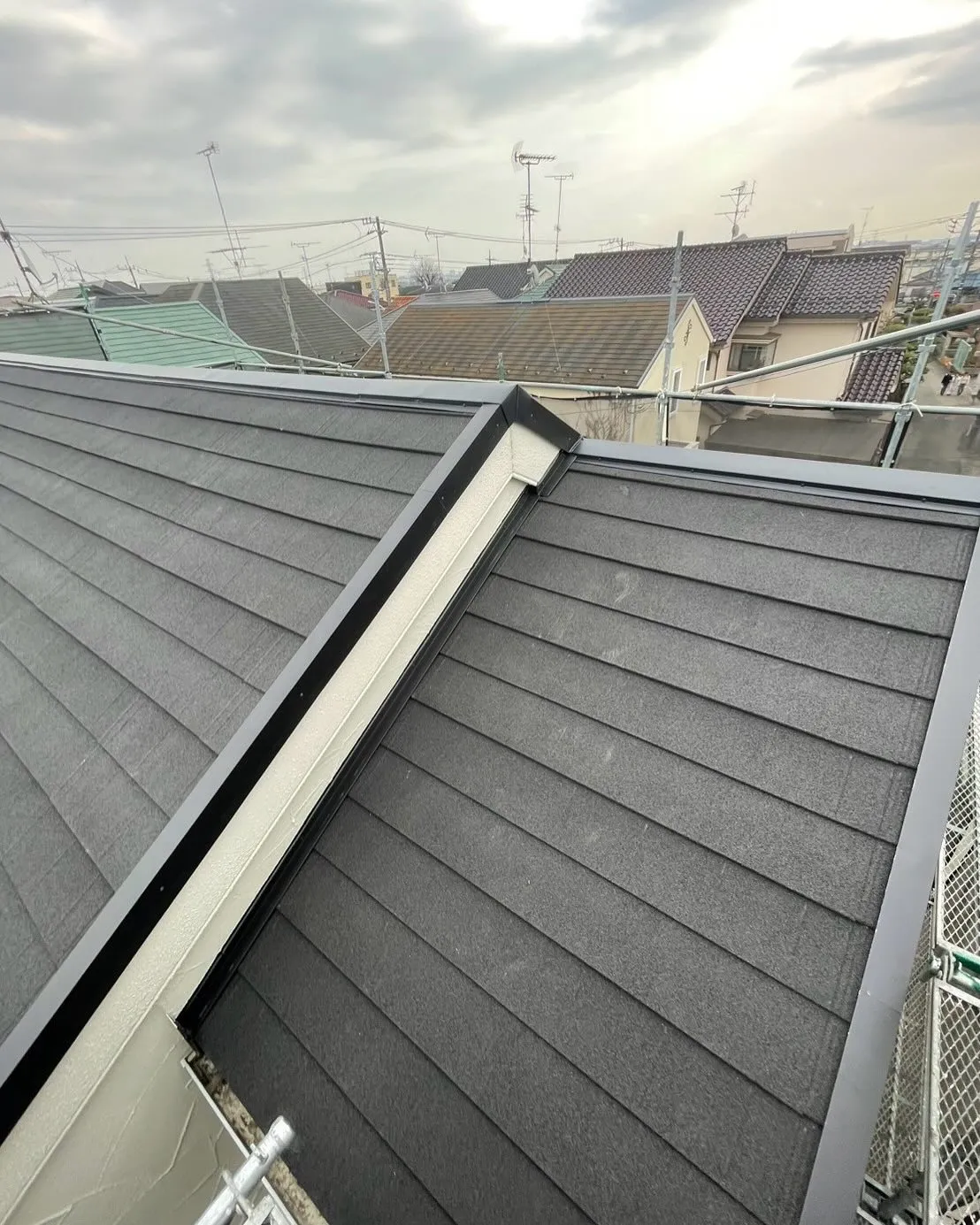 昭島市　屋根カバー　ディプロマットスター