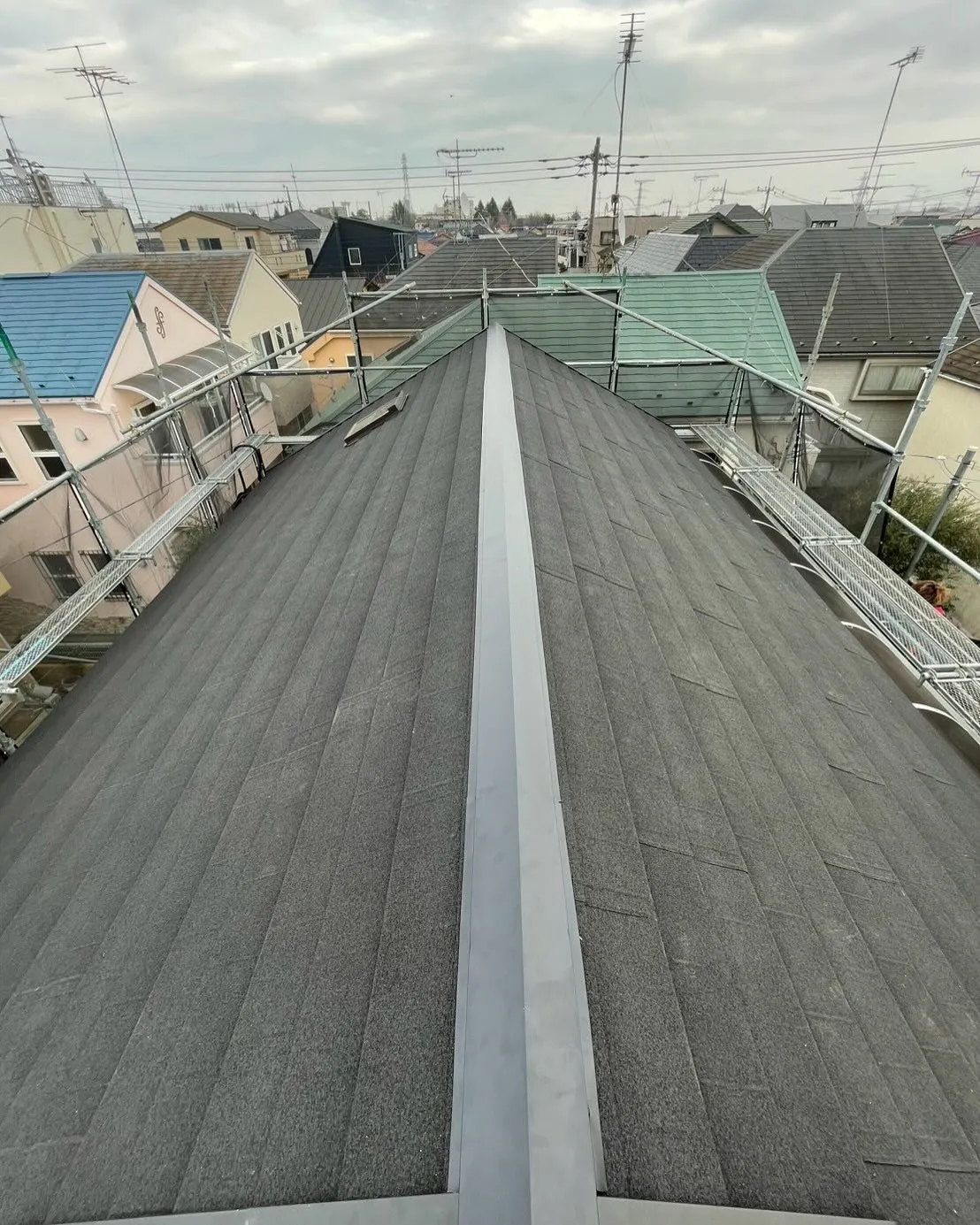 昭島市　屋根カバー　ディプロマットスター