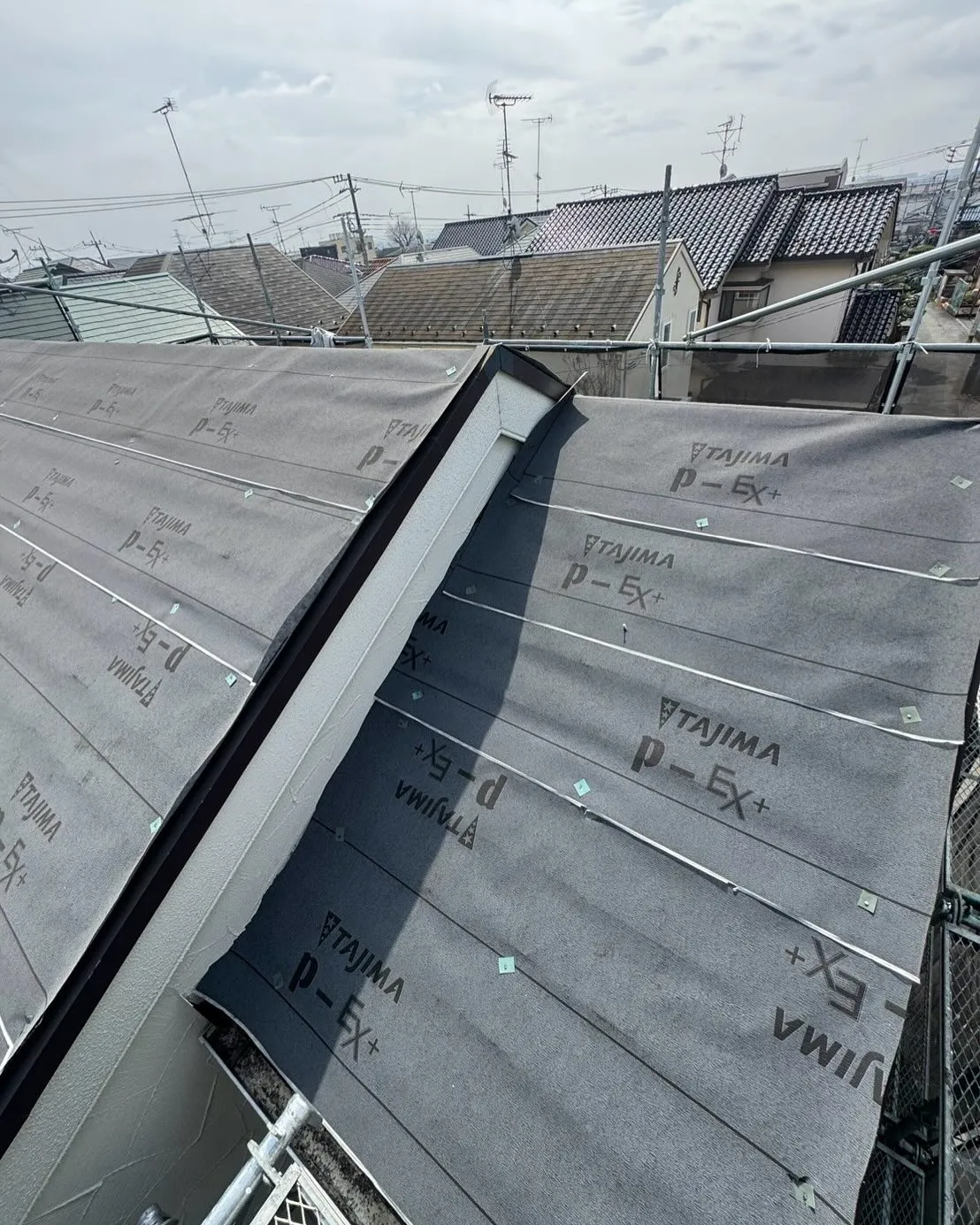 昭島市　屋根カバー　ディプロマットスター