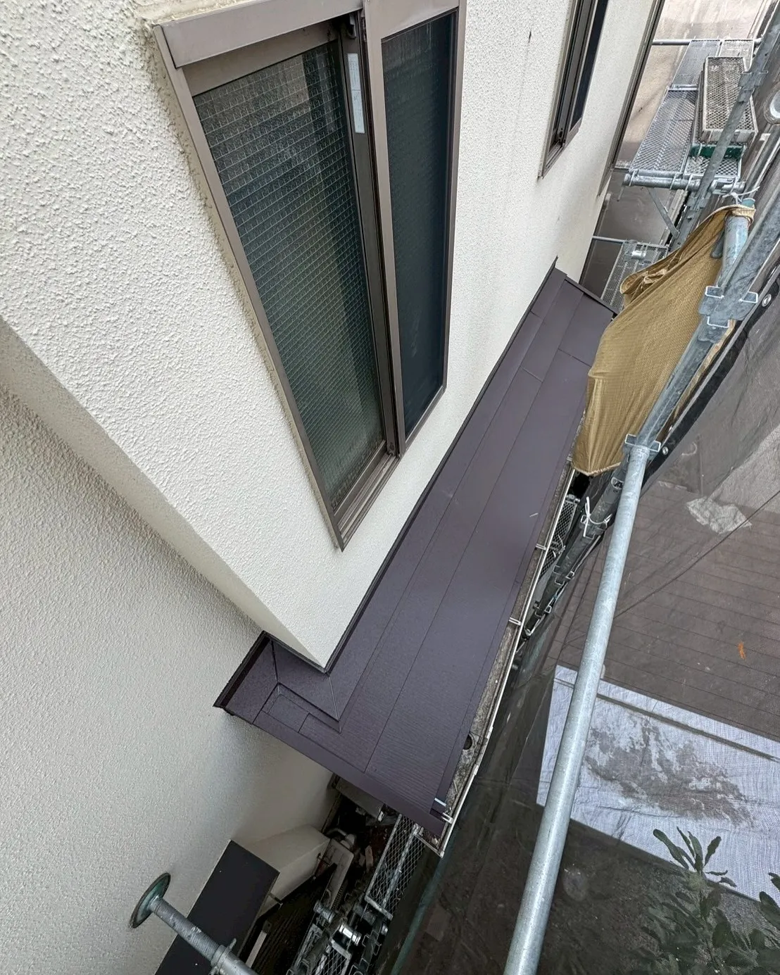 練馬区　屋根カバー工事　スーパーガルテクト