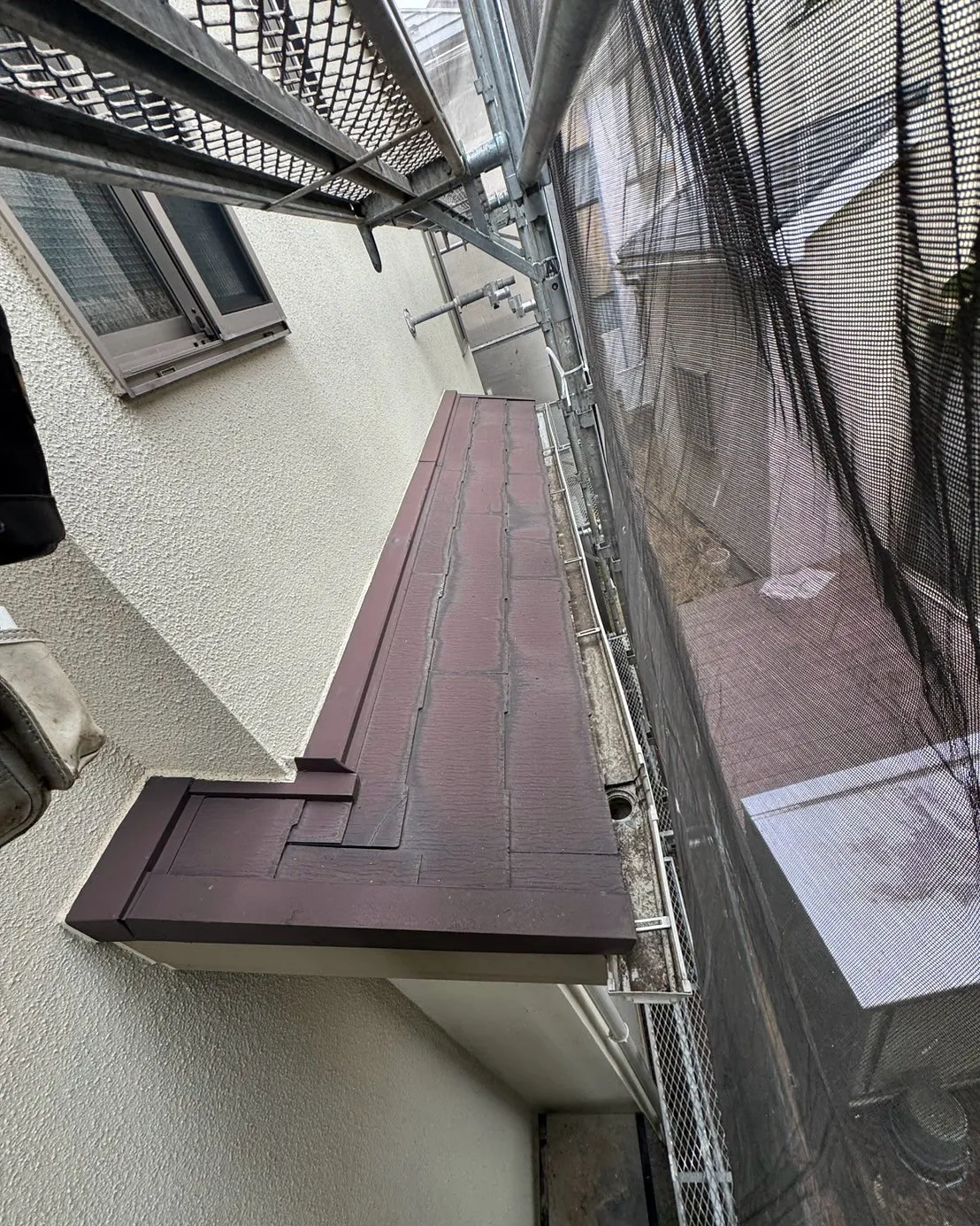 練馬区　屋根カバー工事　スーパーガルテクト