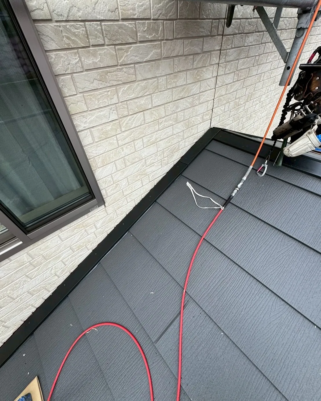 筑西市　屋根カバー　スーパーガルテクト