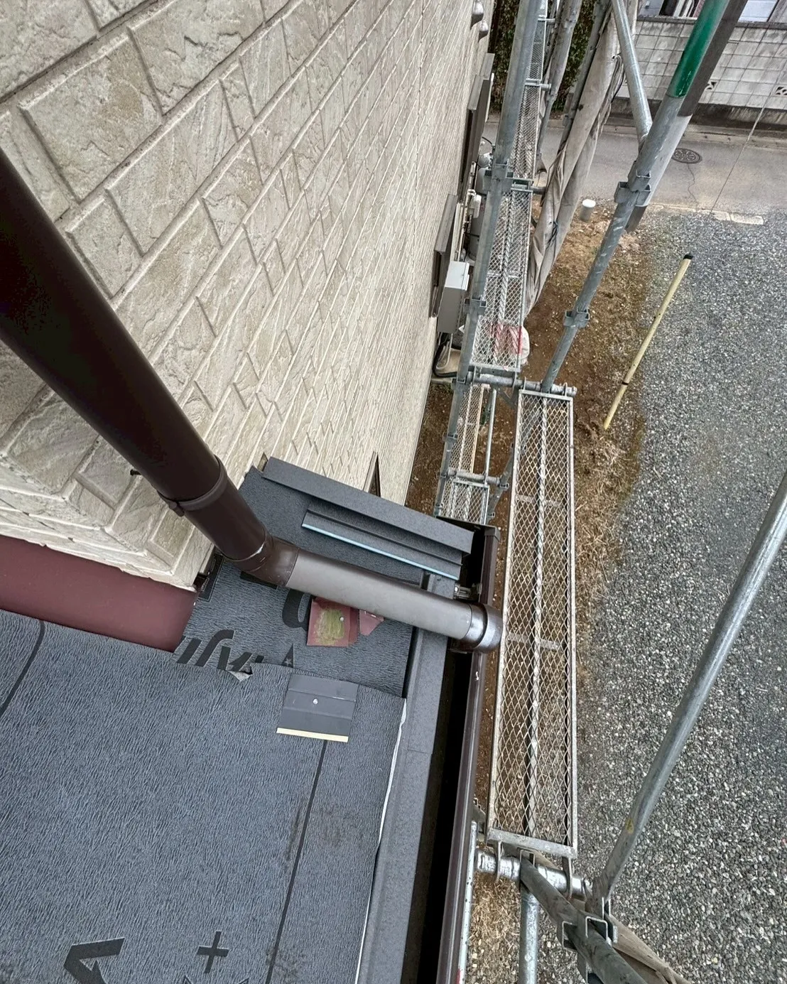 筑西市　屋根カバー　スーパーガルテクト