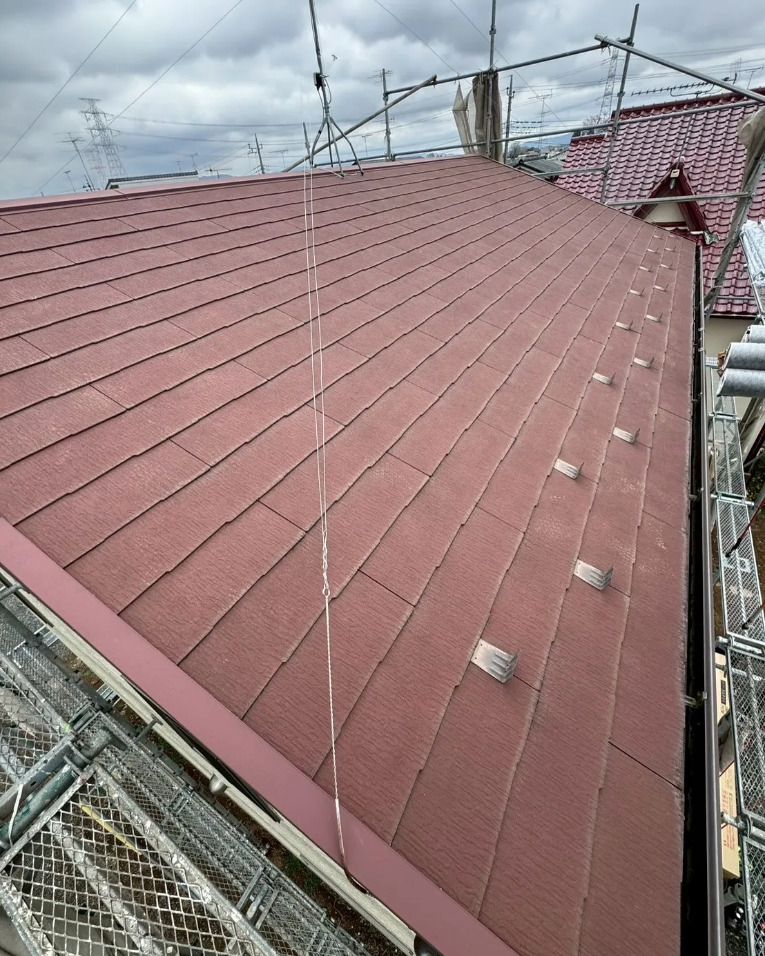 筑西市　屋根カバー　スーパーガルテクト