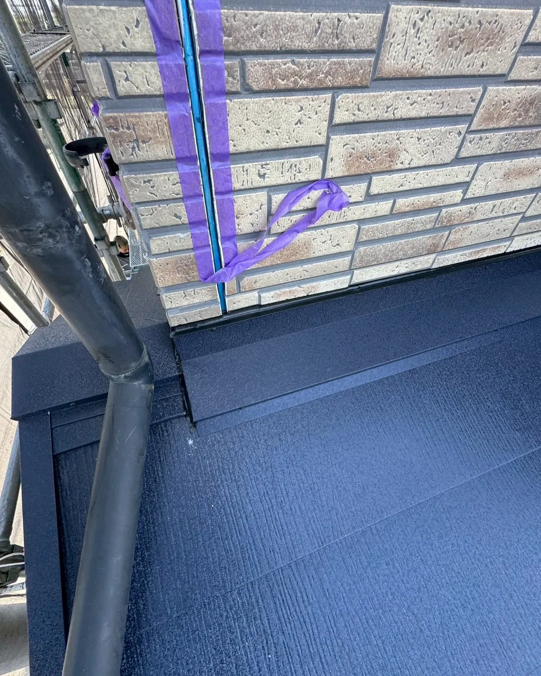 熊谷市　屋根カバー工事　スーパーガルテクト