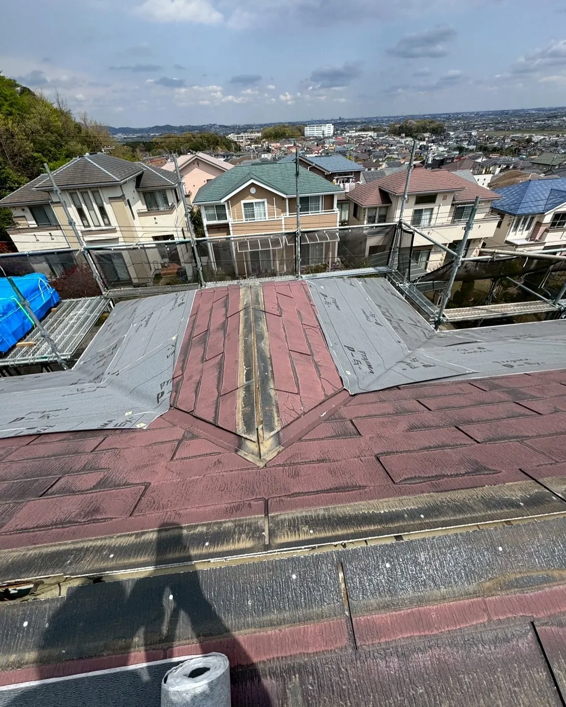 屋根カバー工事　ディプロマットスター