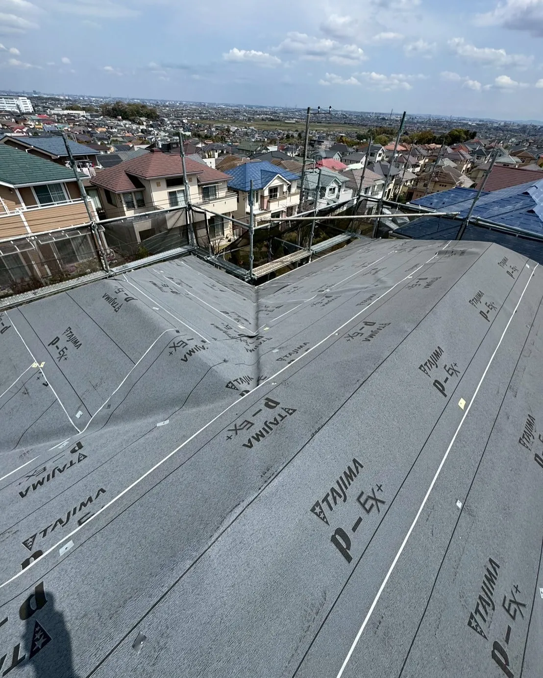 屋根カバー工事　ディプロマットスター