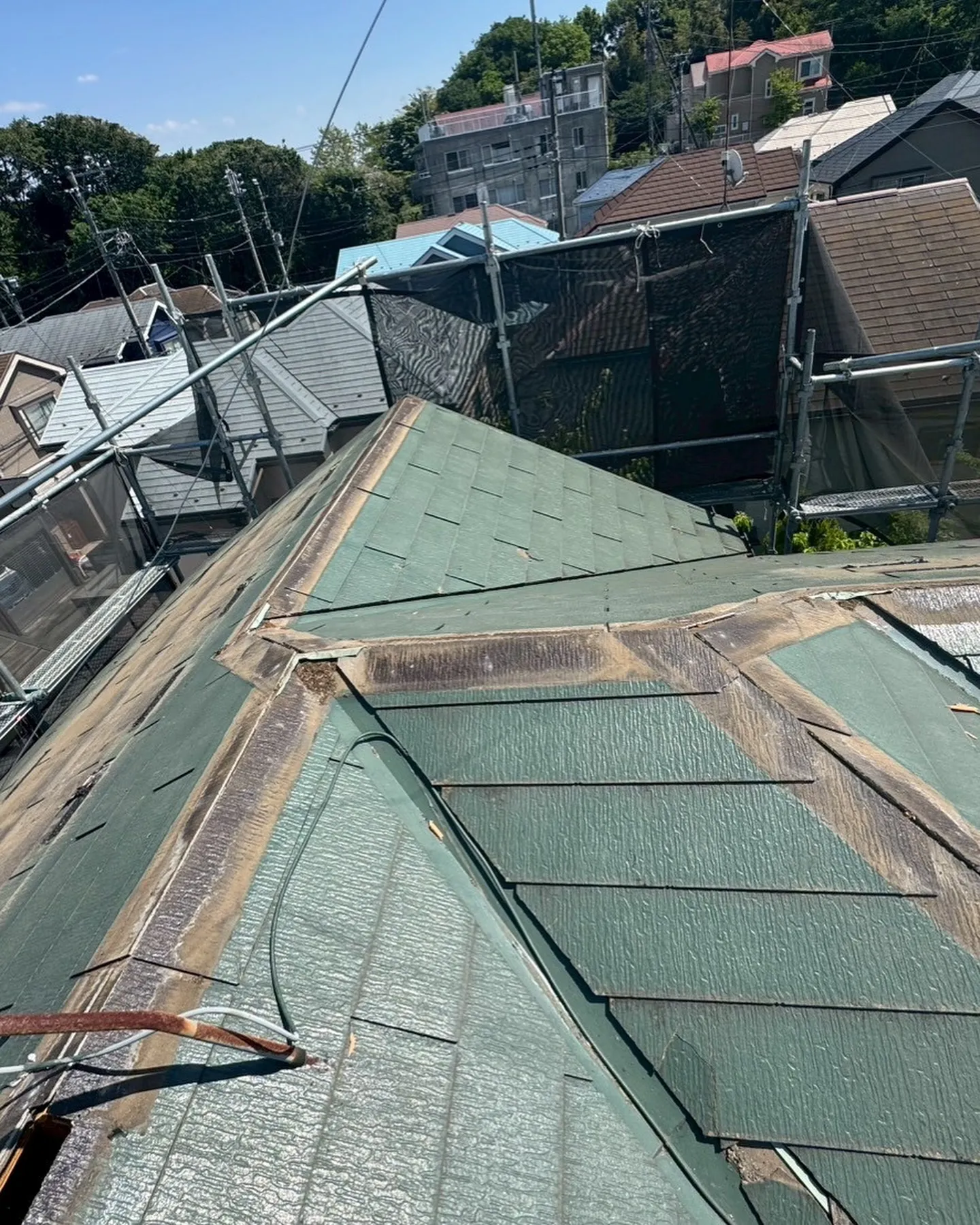 日野市　屋根カバー工事　ディプロマットスター