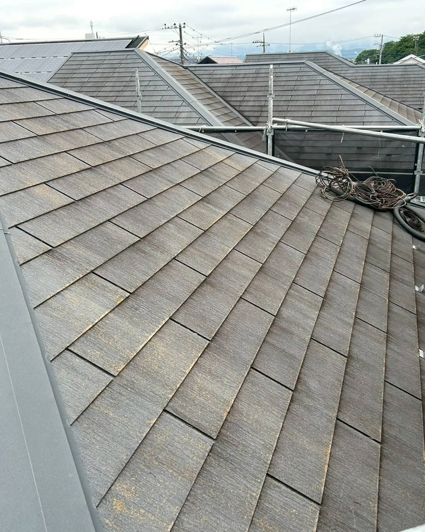 相模原市　屋根カバー工事　ディプロマットスター