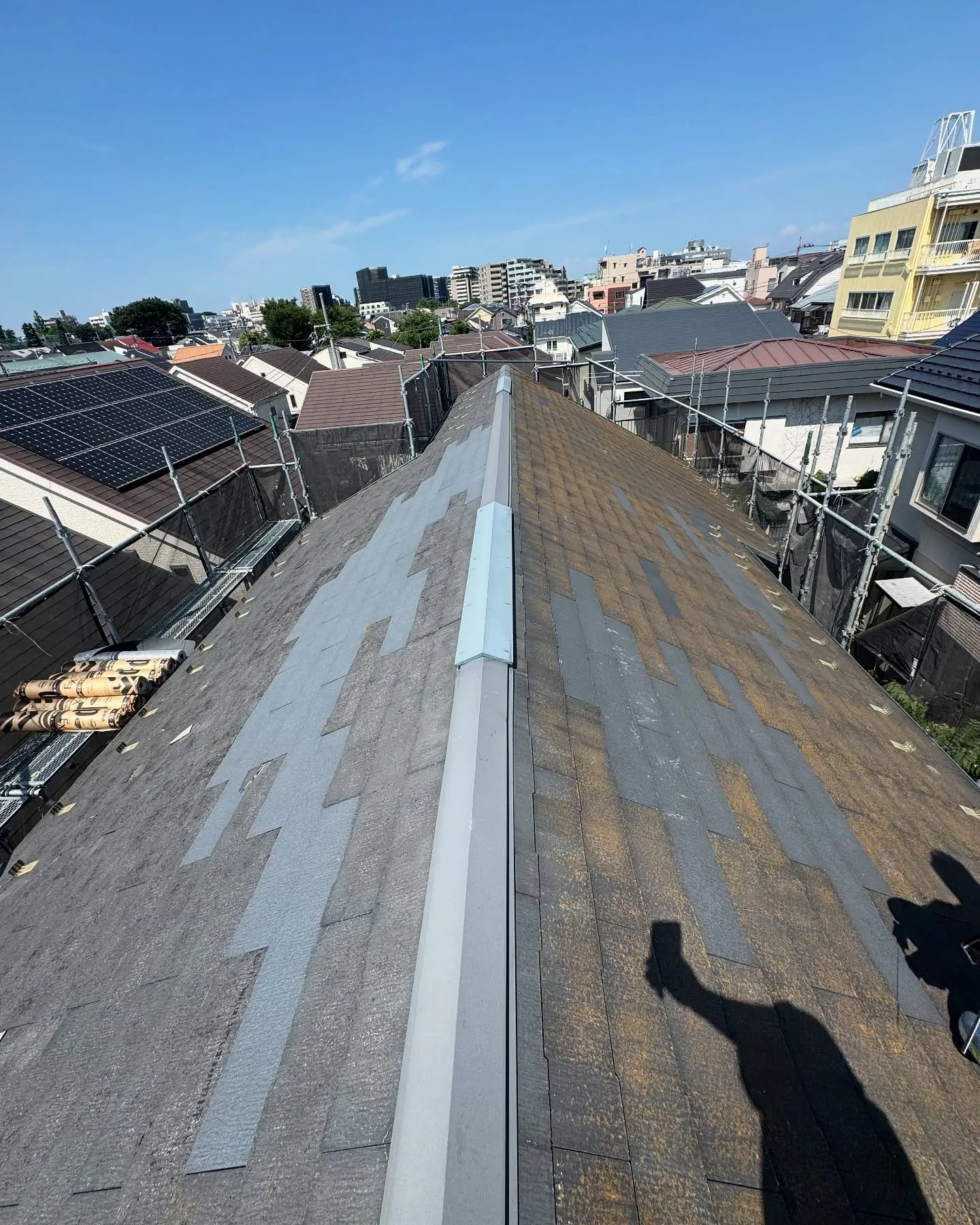 杉並区　屋根工事　ヒランビー