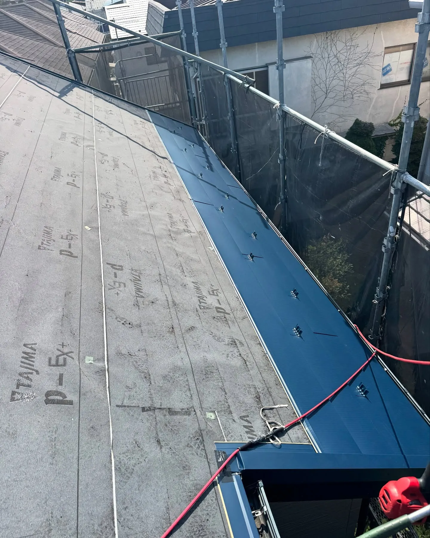 杉並区　屋根工事　ヒランビー