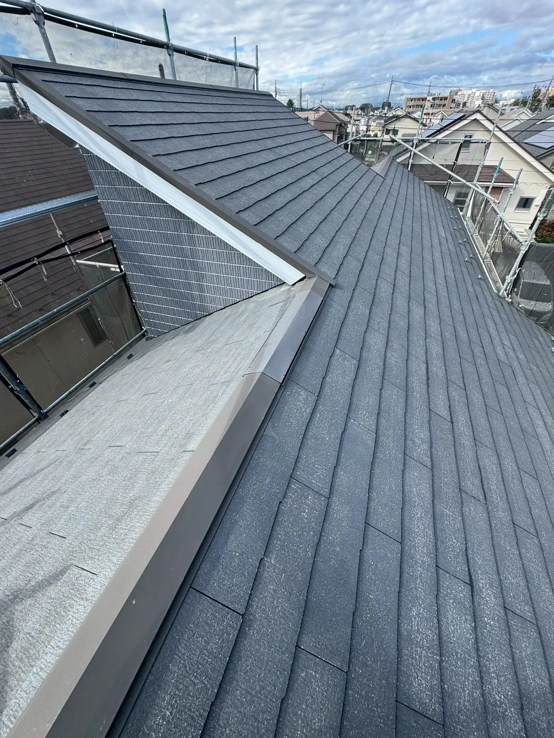 西東京市　屋根カバー　スーパーガルテクト