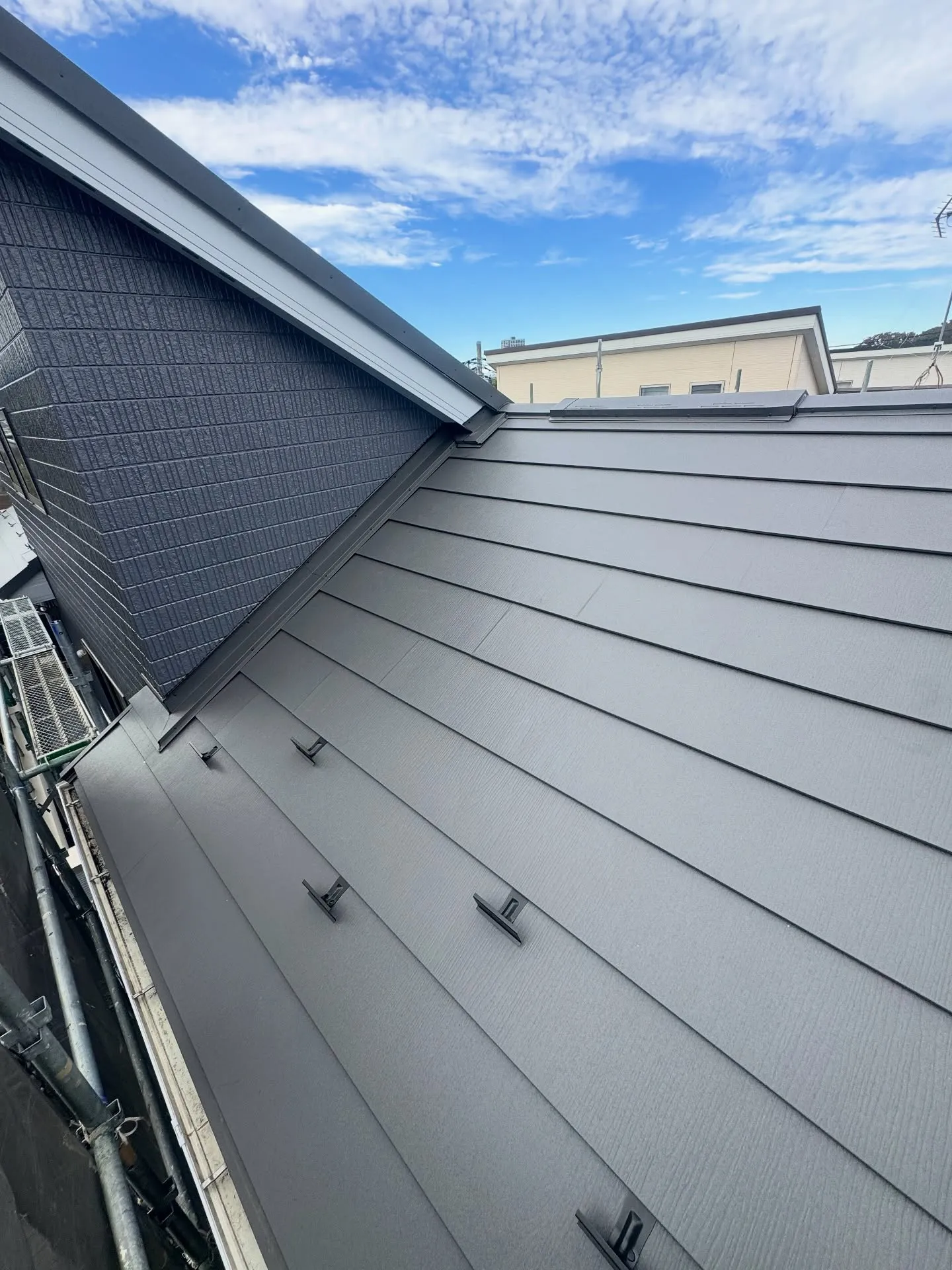 西東京市　屋根カバー　スーパーガルテクト